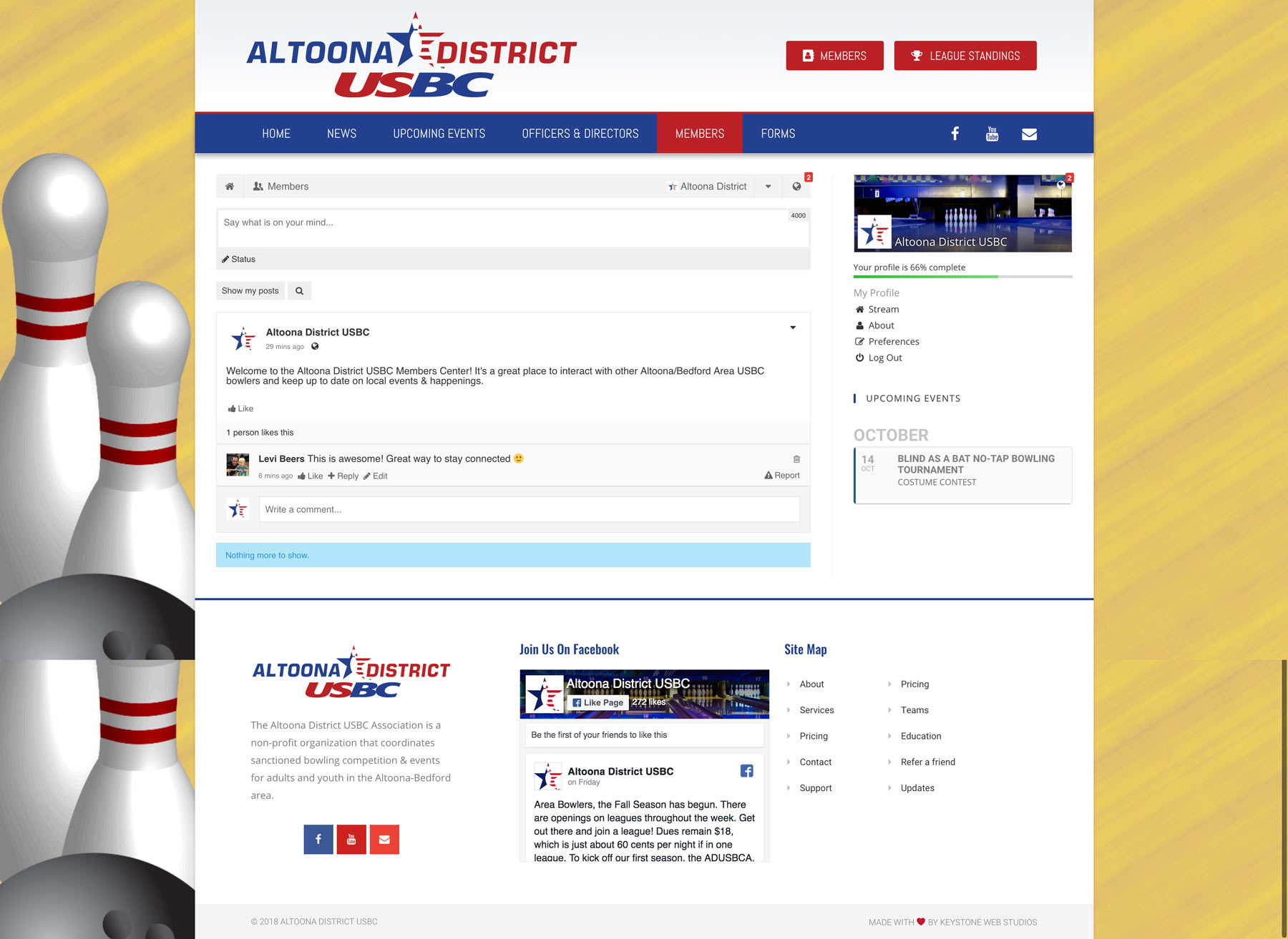 New Website & Member Center